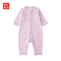 UNIQLO 优衣库 婴儿  罗纹连体装 180938