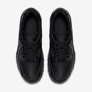 NIKE 耐克 AIR MAX 90 GS 大童款复古跑鞋 833418-106 白/大学红/狼灰 US4Y码36码