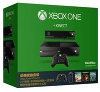 Microsoft 微软 Xbox One 动感家庭欢乐套装（带 Kinect +3款免费游戏）