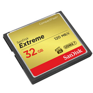 SanDisk 闪迪 Extreme 800X 32GB CF存储卡 （读120MB/s、写85MB/s）