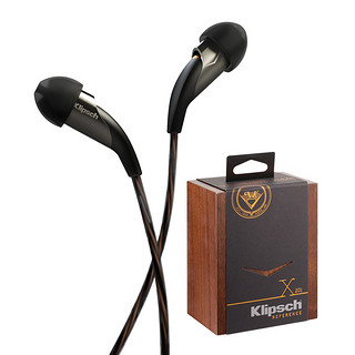 Klipsch 杰士 X20i 进口hifi重低音双动铁入耳式耳机