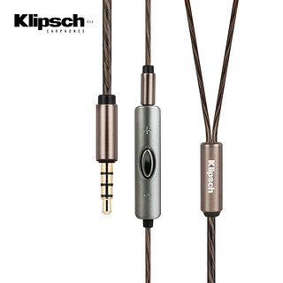 Klipsch 杰士 X20i 进口hifi重低音双动铁入耳式耳机