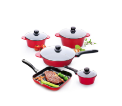 Gourmet Kitchen  铝锅5件套