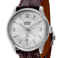 新低价：ORIS 豪利时 Artelier系列 623-7582-4071LS 男士机械腕表