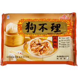 狗不理 美味三鲜包 420g（12个）