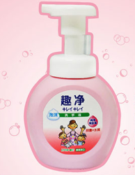 LION 狮王 趣净 泡沫洗手液 490ml*5瓶+赠品*2件