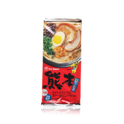 MARUTAI 丸太 九州熊本黑麻油豚骨浓汤拉面 186g*2袋