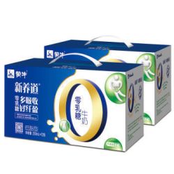 MENGNIU 蒙牛 新养道 零乳糖牛奶（低脂型）250ml*12盒