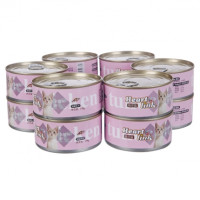 Heartlink 精灵猫 金枪鱼+虾 白肉银罐 猫罐头170g*12罐