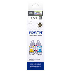 EPSON 爱普生 T6721 黑色墨水瓶