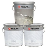 TIKKURILA 芬琳漆 北极雪超白威玛漆 3L套餐