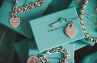 Tiffany & Co. 蒂芙尼 Return to Tiffany系列 Double Heart Tag 吊坠项链 + LAMY恒星钢笔