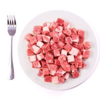 草原宏宝 内蒙古羔羊后腿肉粒 1000g+厄瓜多尔白虾 50/60 1.8kg