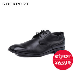 Rockport/乐步正装男鞋低帮防水皮鞋商务德比鞋 16秋季新品A12845