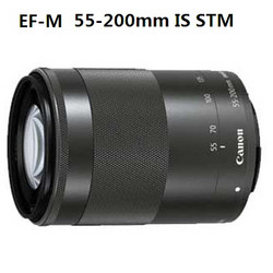 Canon 佳能 EF-M 55-200mm f/4.5-6.3 IS STM 微单远摄镜头