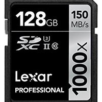 Lexar 雷克沙 Professional 1000x SDXC存储卡 128G