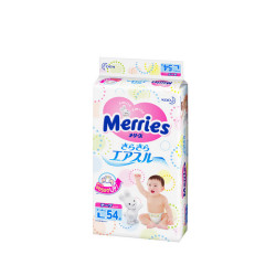 Kao 花王 Merries 婴儿纸尿裤 L54片