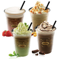 Häagen·Dazs 哈根达斯 外带中杯特色拿铁 4杯