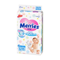 kao 花王 Merries 纸尿裤 L 54片*4包