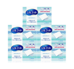 unicharm 尤妮佳 Silcot 压边厚款化妆棉 82片*5盒