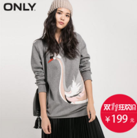 ONLY 116133003 女士中长款卫衣