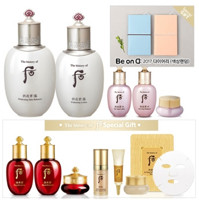 再特价：WHOO 后 拱辰享 雪 玉凝 美白水乳套装 150ml+110ml（含赠品）