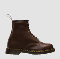 Dr. Martens 1460系列 20847220 8孔系带中性款马丁靴 棕色