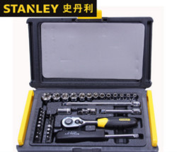 STANLEY 史丹利 94-691-22套筒扳手套装35件维修工具箱