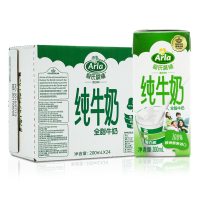 Arla 爱氏晨曦 全脂牛奶200ml*24新老包装交替