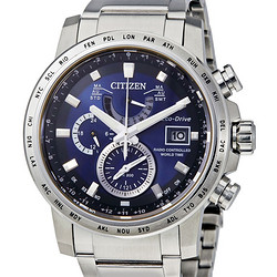 CITIZEN 西铁城 World Time A-T Perpetual AT9070-51L 男款光动能腕表 