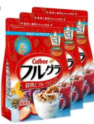 Calbee 卡乐比 水果果仁谷物麦片 800g