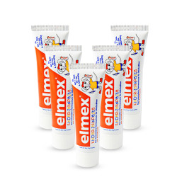 Elmex 儿童婴儿牙膏 50ml*5 