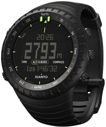 SUUNTO 颂拓 Core 核心 All Black SS014279010 深黑铝户外腕表 