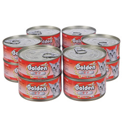 Golden 金赏 金枪鱼味猫罐头170g*12罐