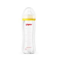 Pigeon 贝亲 宽口径玻璃奶瓶240ml（黄色）AA71