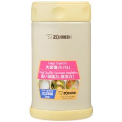 ZOJIRUSHI 象印 SW-FCE75-YP 真空焖烧杯 浅黄色750ml