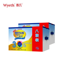 wyeth 惠氏 金装3段3200g*2盒装