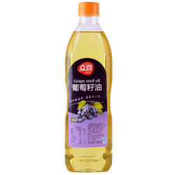 众喜 葡萄籽油 物理压榨食用油 750ml