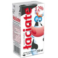 Laciate 艾鲜 高温灭菌全脂牛奶 250ml*18盒