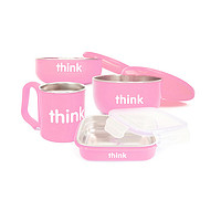 thinkbaby 不锈钢餐具 4件套