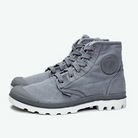 41码起：PALLADIUM PAMPA HI 男士帆布休闲鞋