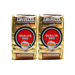 LAVAZZA 乐维萨 意式金牌咖啡粉 250克/袋 两袋装*2件