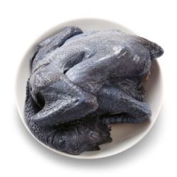 【冷鲜肉】湘佳 冰鲜乌鸡 山地散养 1.05kg/袋 整只装