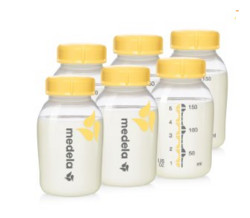 medela 美德乐 储奶瓶 150ml*6个