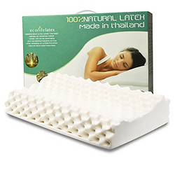 ECOLIFELATEX PT3CM 泰国进口纯天然乳胶枕(按摩高款10-12cm) 
