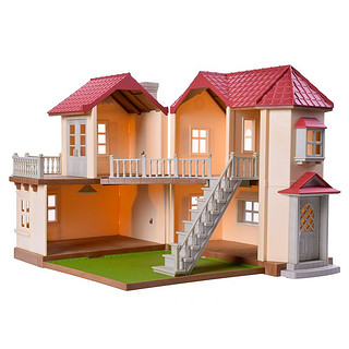 Sylvanian Families 森贝儿家族 过家家玩具 SF27528 灯光大屋 