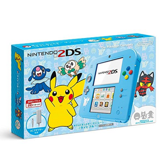 Nintendo 任天堂 2DS 《精灵宝可梦 太阳月亮》限定版