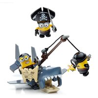 MEGA BLOKS 美高 小黄人大眼萌 CNF48 打雪仗套装 