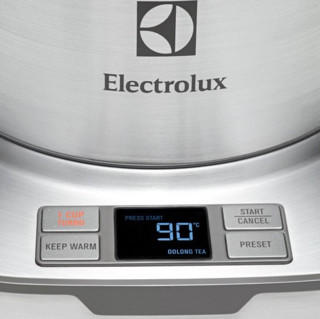 Electrolux 伊莱克斯 EEK7804S 304不锈钢电热水壶 1.7L