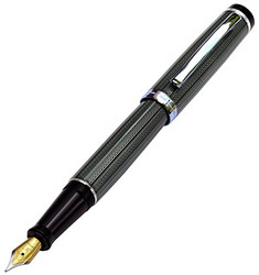 Xezo 仕卓 隐士锌色黄铜钢笔（亚马逊进口直采,美国品牌）